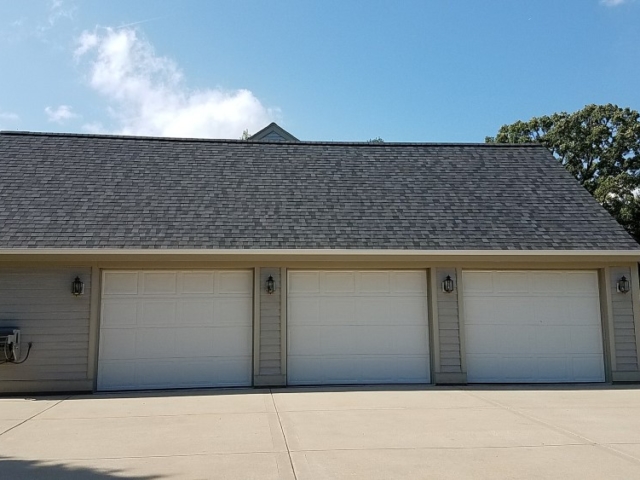 Replacing A Garage Roof Lannon, Wisconsin.