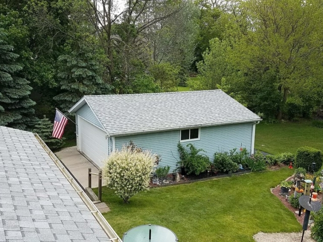 Garage Roof Replacement Hartland Wisconsin.